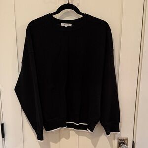 Madewell Black Crewneck Sweater